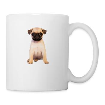 Cute puppy - Mug - white - Right