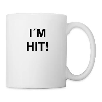 I M Hit! - Tasse - Weiß - Rechts