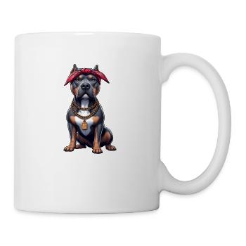 Pitbull Le Rappeur - Mug blanc - blanc - Droite