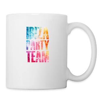Ibiza Party Team Colorful - Mug - white - Right