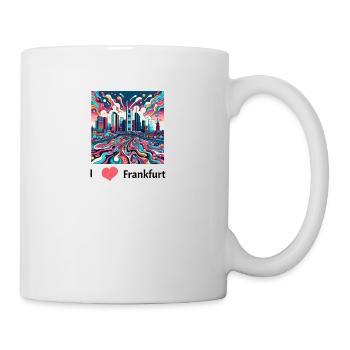frankfurt - Tasse - Weiß - Rechts