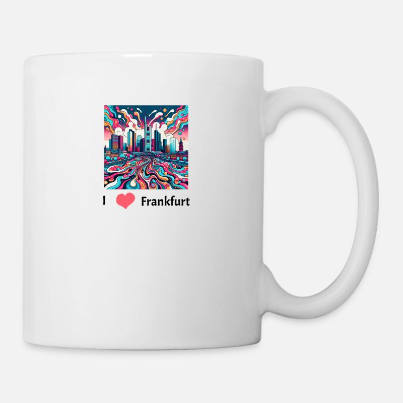 frankfurt - Tasse - Weiß