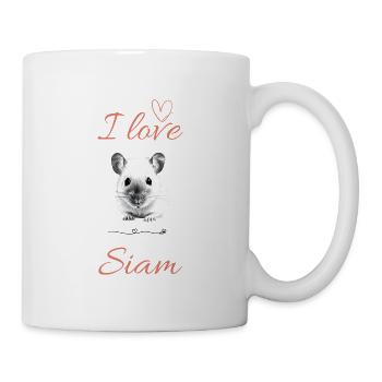 I Love Siam - Tasse - Weiß - Rechts