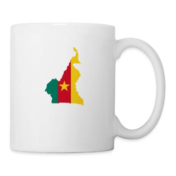 Cameroon map - Mug - white - Right