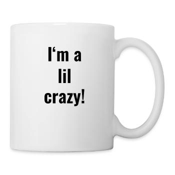 Je suis fou ! - Mug blanc - blanc - Droite