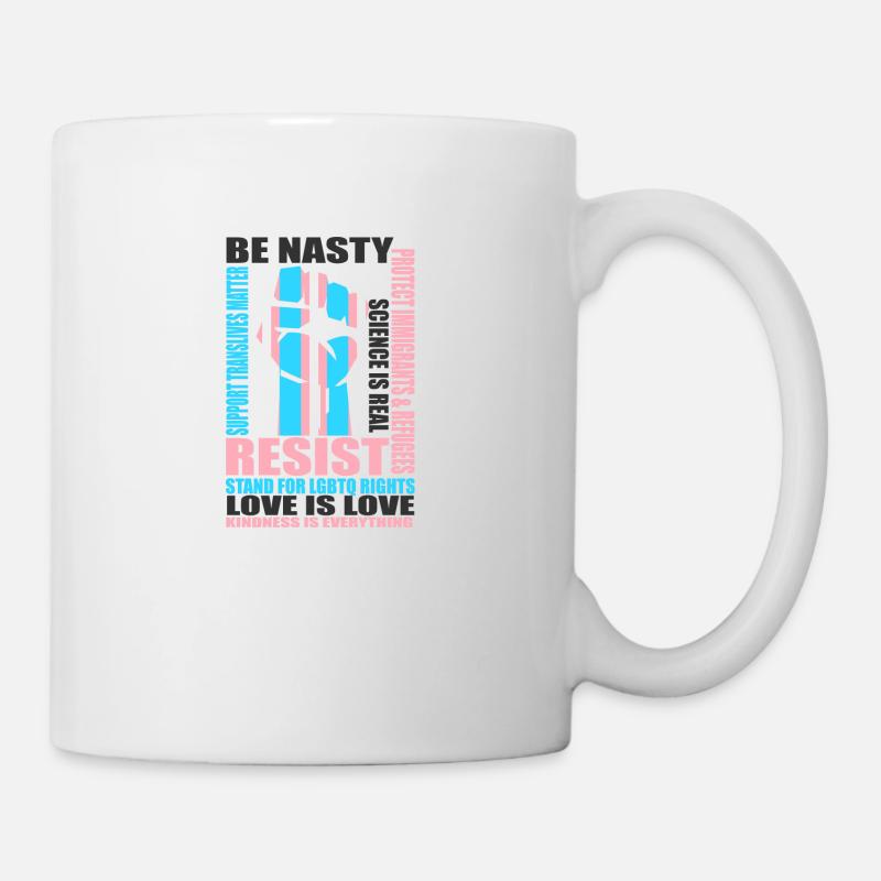 Stand for LGBTQ Rights Pride Month - Mug blanc - blanc