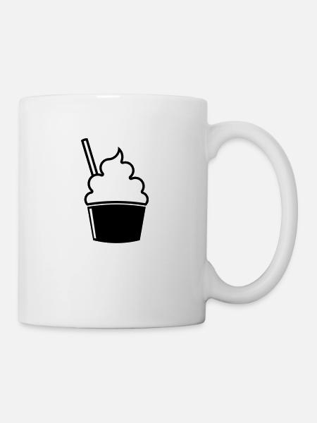 Gobelets à glace - Mug blanc - blanc