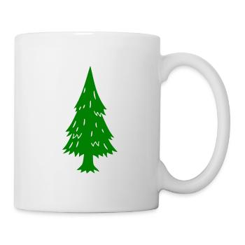 Conifer tree Fir fir tree spruce pine - Mug - white - Right