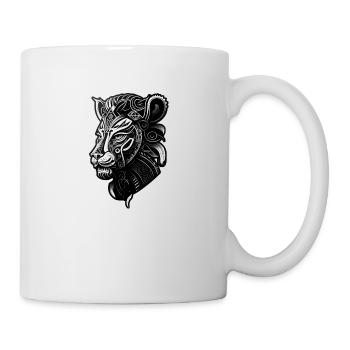 Lion - Mug blanc - blanc - Droite