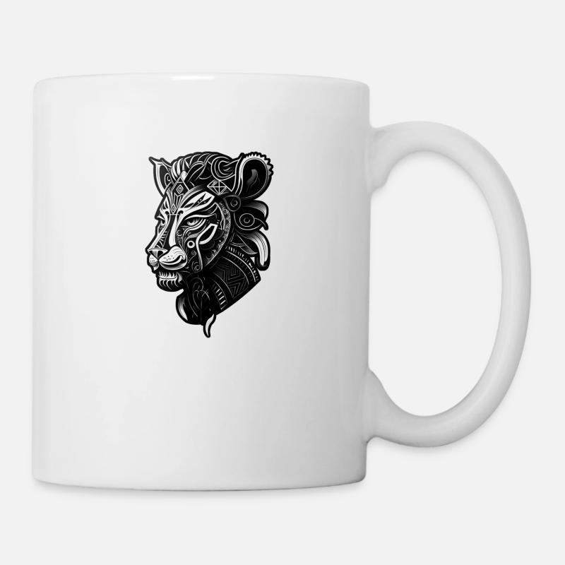 Lion - Mug blanc - blanc