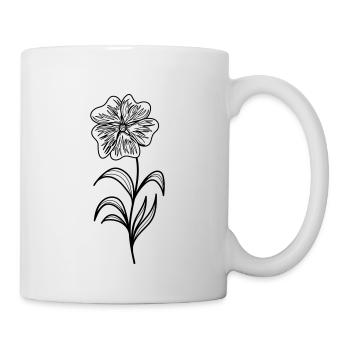 flower - Mug - white - Right