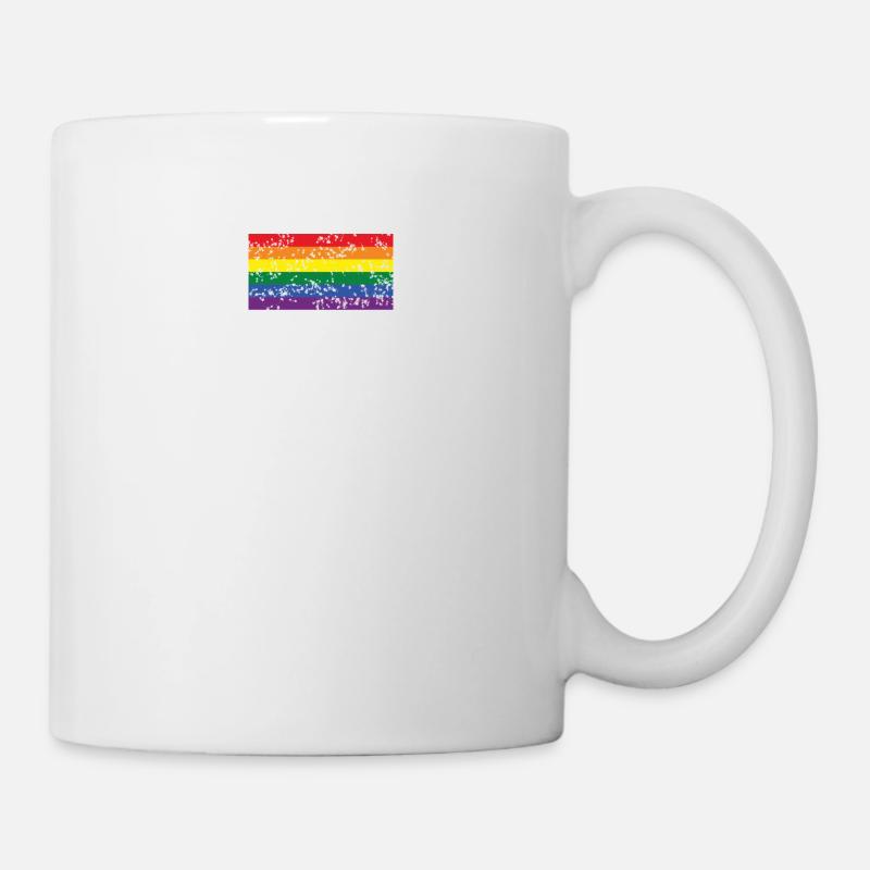 Gay Pride - Tasse - Weiß