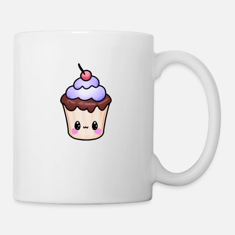 Cupcake à manger ! - Mug blanc - blanc