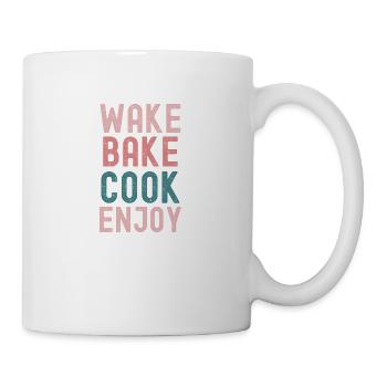 "Passion for Cooking" - Mug - white - Right