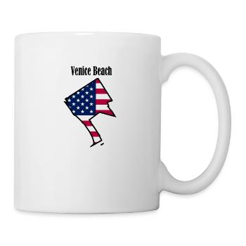Plage de Venise - Mug blanc - blanc - Droite