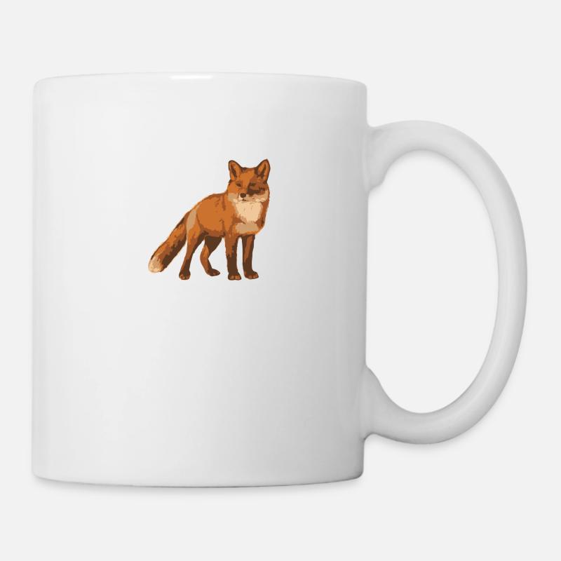 fox - Tasse - Weiß