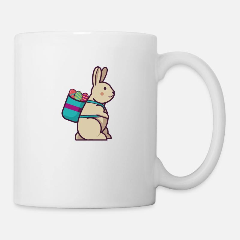 süßer Osterhase - Tasse - Weiß