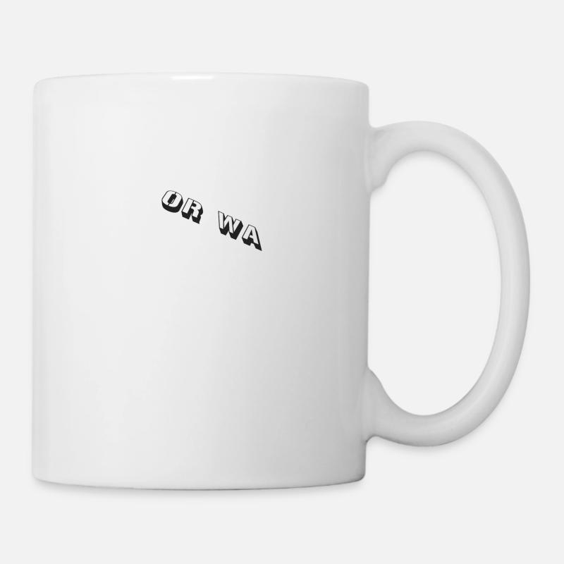 OR WA - Tasse - Weiß