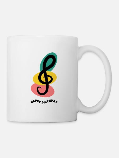 JAHRESTAG. ALLES GUTE ZUM GEBURTSTAG!. ALLES GUTE ZUM GEBURTSTAG!. - Tasse - Weiß