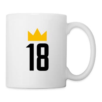 18 years 18th birthday birthday present - Mug - white - Right