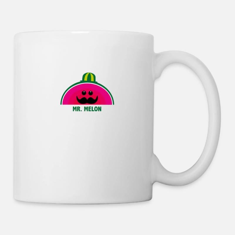 Mister Melon - Tasse - Weiß