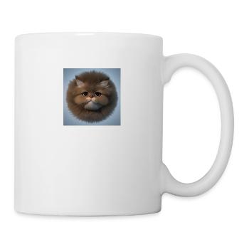 Fluffy Cat - Mug - white - Right