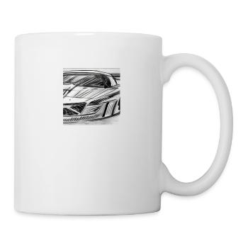 Racecar - Tasse - Weiß - Rechts