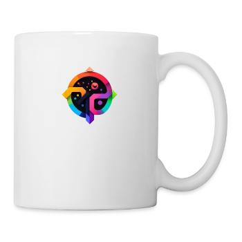 LGBTQAI+ Konturen-Vielfalt - Tasse - Weiß - Rechts