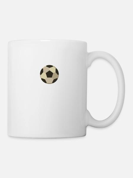 Football - Mug blanc - blanc