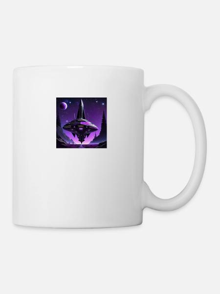 UFO - Tasse - Weiß