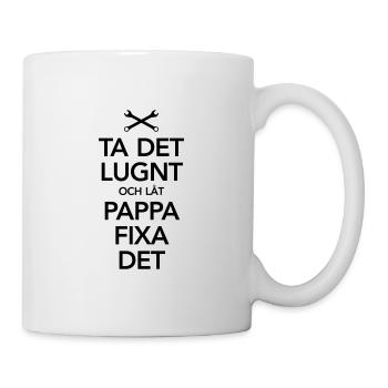 Pappa Fixa Det Fars dag Vaderdag Farsdag Present - Mug - white - Right