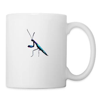 Mante chasseuse bioluminescente - Mug blanc - blanc - Droite