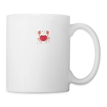 Krebs Sternzeichen - Tasse - Weiß - Rechts