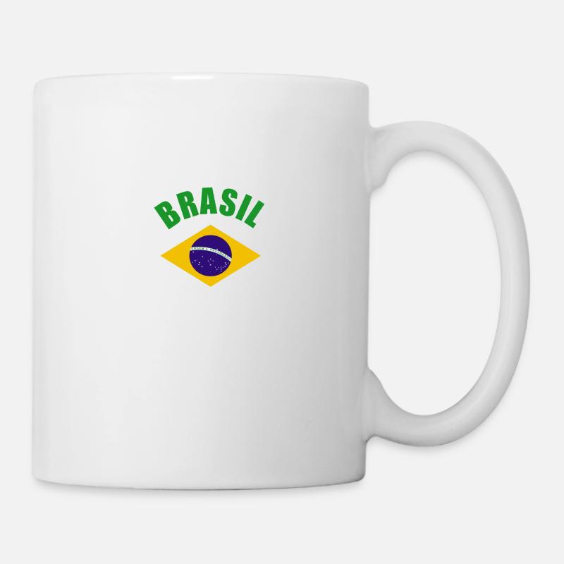 Brasil Ordem E Progresso - Mug blanc - blanc