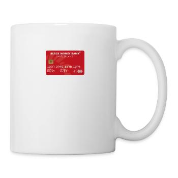Kreditkarte Black Money Bank - Tasse - Weiß - Rechts