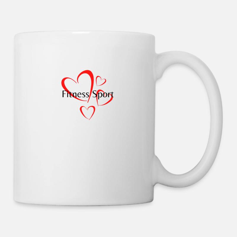 Fitness Sport - Mug blanc - blanc
