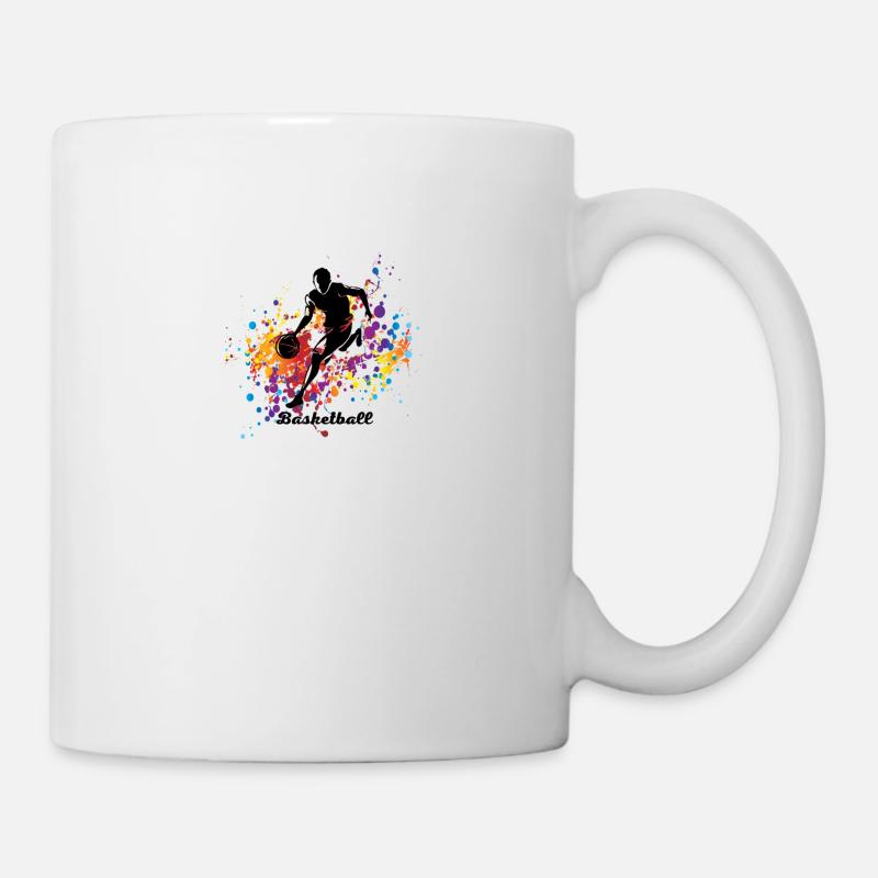 basketball - Mug - white