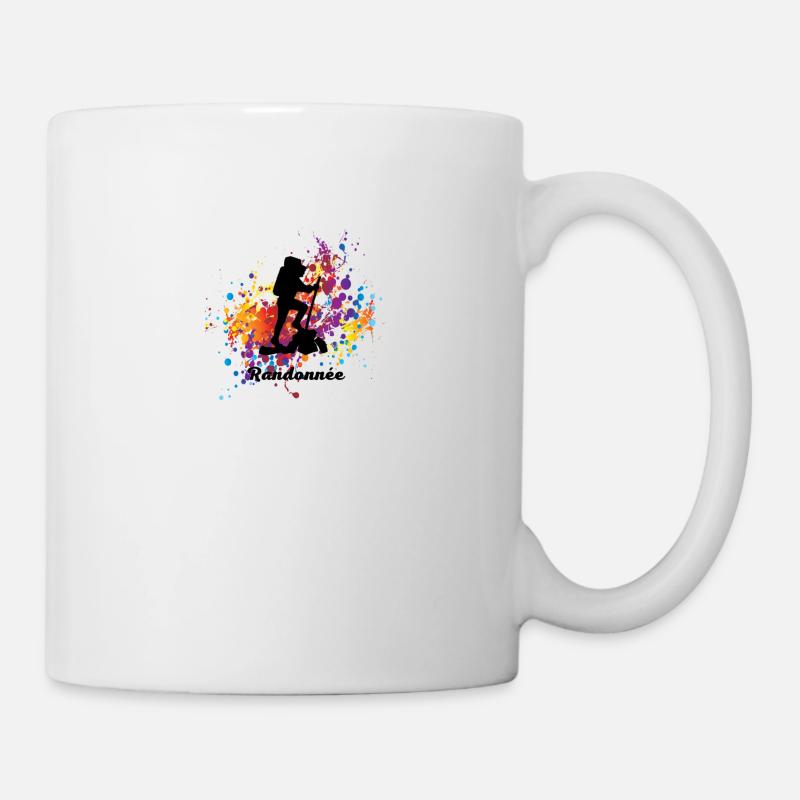 Wandern - Tasse - Weiß