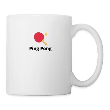 PING PONG - Mug - white - Right