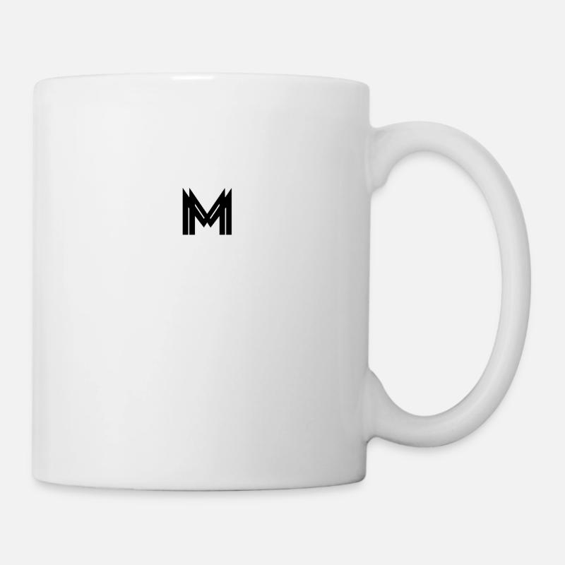 M - Tasse - Weiß