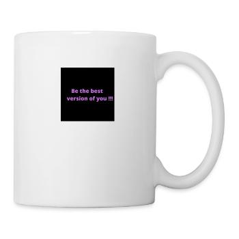 Sei die beste Version von dir - Tasse - Weiß - Rechts