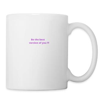 Be the best version of you - Mug - white - Right