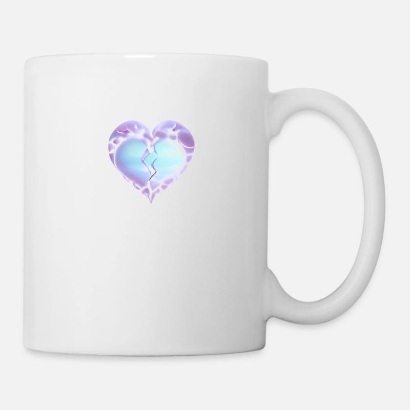 HERZ - Tasse - Weiß