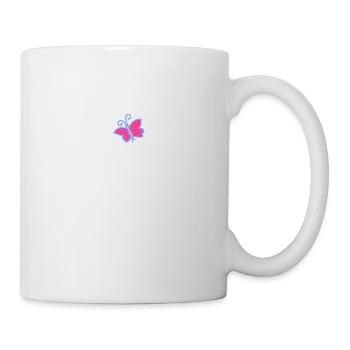 C’est un | papillon - Mug blanc - blanc - Droite
