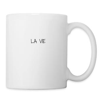 LEBEN - Tasse - Weiß - Rechts