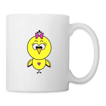 Poussin - Mug blanc - blanc - Droite