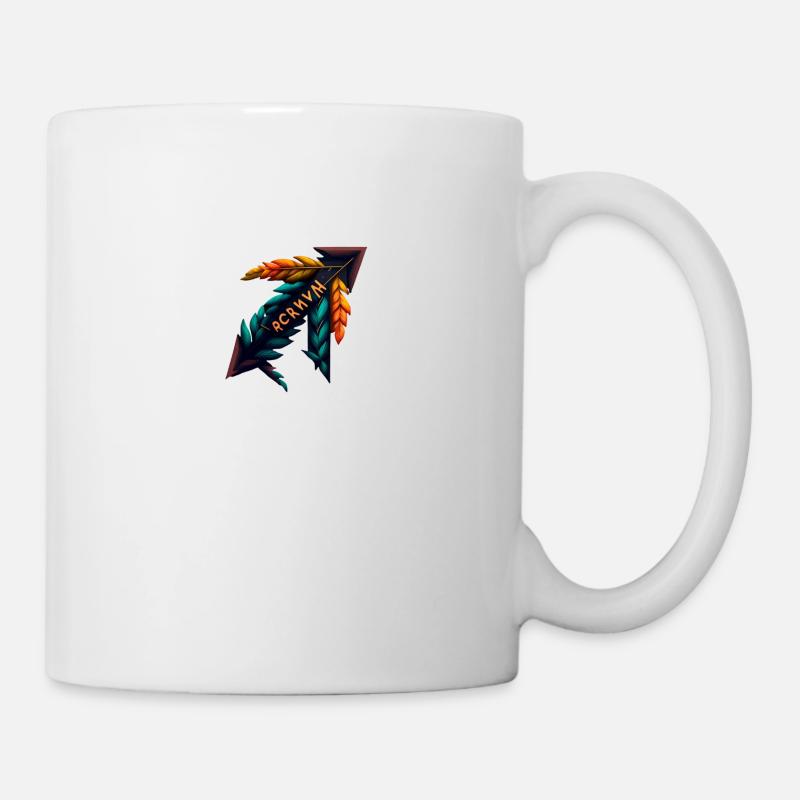 Feder 2 - Tasse - Weiß