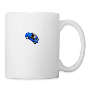 Car Car Vehicle Blue - Mug - white - Right