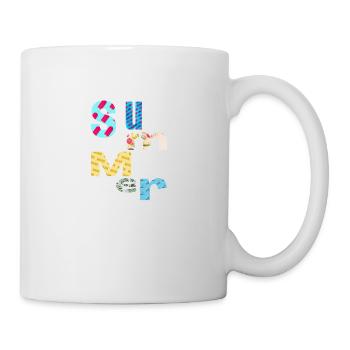 Summer / Sommer - Tasse - Weiß - Rechts