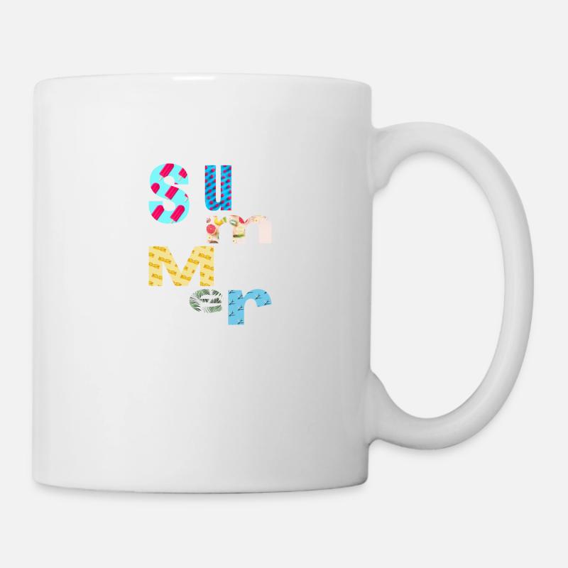 Summer / Sommer - Tasse - Weiß
